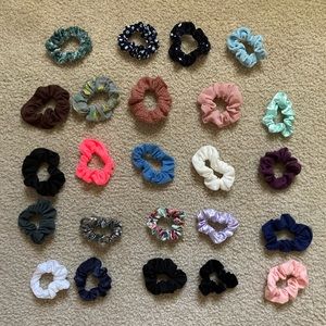 24 pack of scrunchies